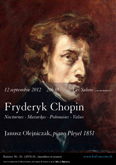 Fryderyk Chopin, récital Janusz Olejniczak