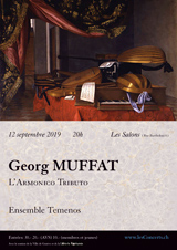 12 septembre 2019 : Muffat, l'Armonico Tributo
