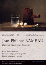 19 mars 2020: Rameau, intégrale des Pièces de clavecin en concerts