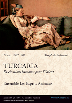 22 mars 2022 : Turcaria, Ensemble Les Esprtis Animaux