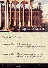 Biagio Marini, 11-15 octobre 2023