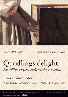 3 avril 2025 : Qodling delight, Duo Cologuintes, Bor Zuljan, Hadrien Jourdan