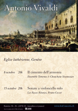 Séri Antonio Vivaldi, 6-15 octobre 2025
