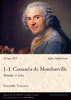 Affiche — Mondonville, Sonates et trios