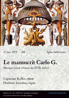 Affiche — Le manuscrit Carlo G.