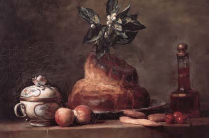 J.-B. S. Chardin · La Brioche, 1763